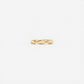 GOLD WAVE stacking ring