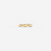 GOLD WAVE stacking ring