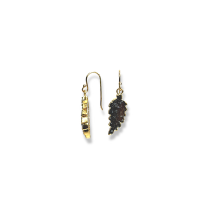 DRUZY leaf earrings