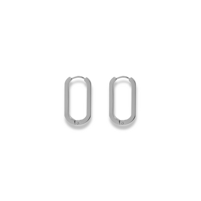 PAPER CLIP large gold huggies