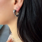 OPEN HEART chunky hoops