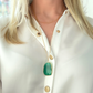 ISLA green onyx necklace