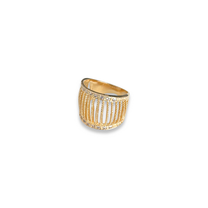 MADELINE gold wire ring