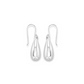 DEW DROP dangle silver earrings